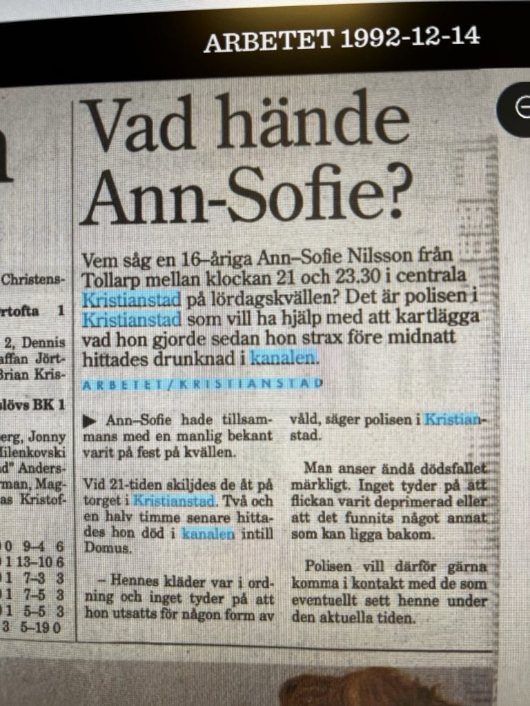 Blackout-Ann-Sofie-artikel-92-12-14